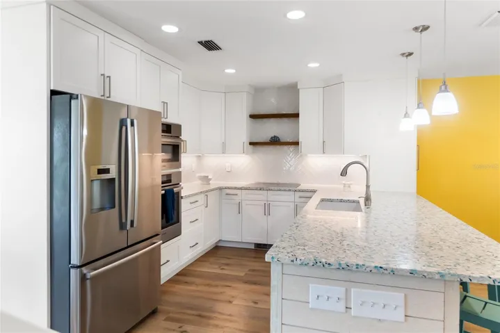 Custom Countertops and Stainless Steel Appliances