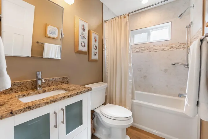 Bathroom 2 - Full bathroom with Tub and Shower