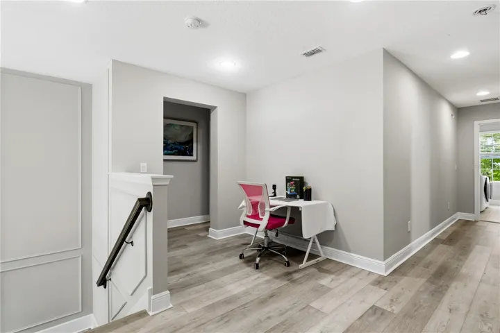 Second level hall - ideal for a desk or reading space