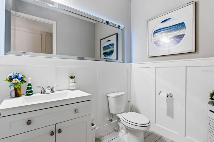Half bath - first level
