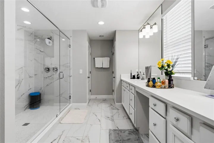 Master bathroom