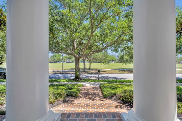 View from front porch