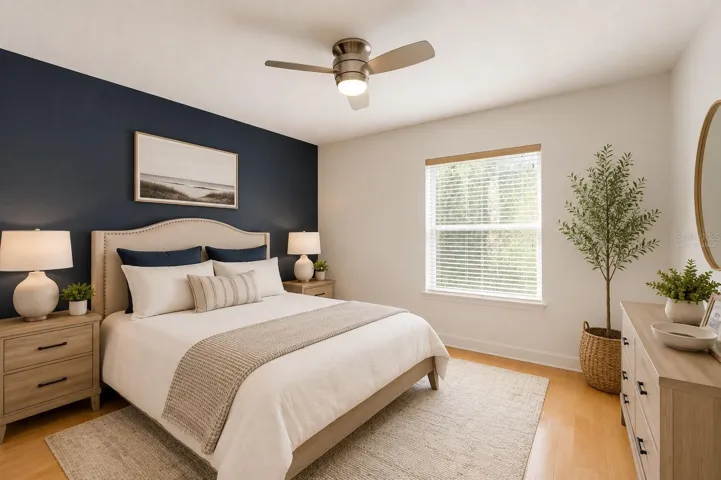 Virtually Staged Bedroom 2