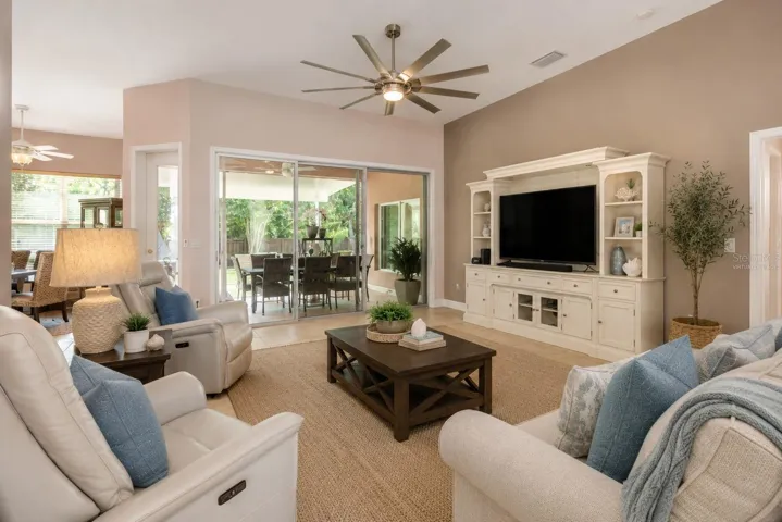 Virtually Staged Living Room