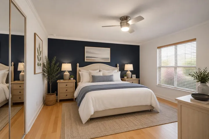 Virtually Staged Bedroom 3