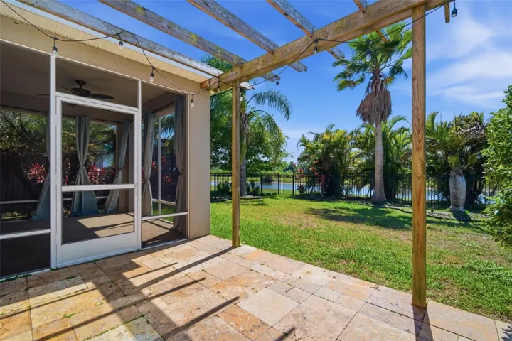 Back Lanai with extended patio