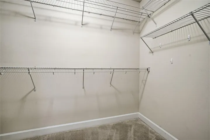 Primary walk-in closet