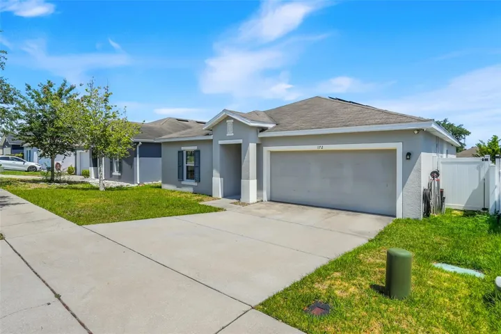 Angle view of house