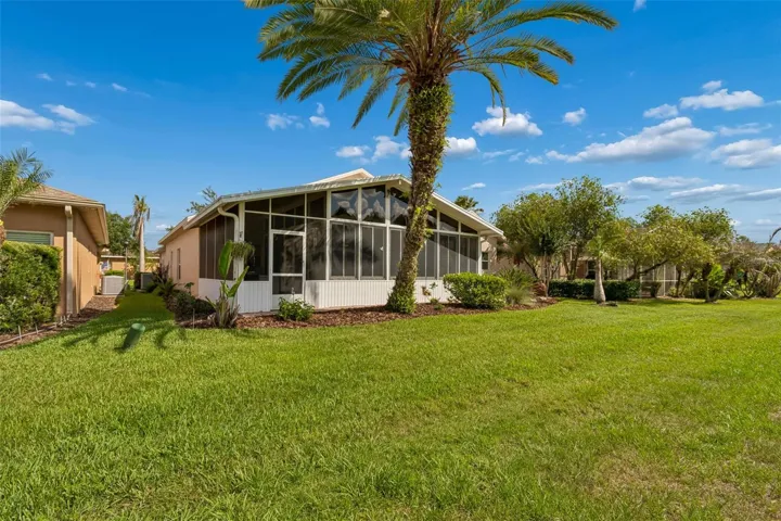 Large backyard with room for a fence