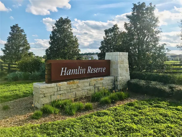 Hamlin Reserve common areas.