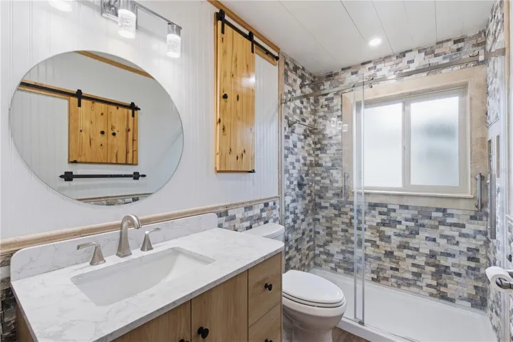 remodeled bathroom