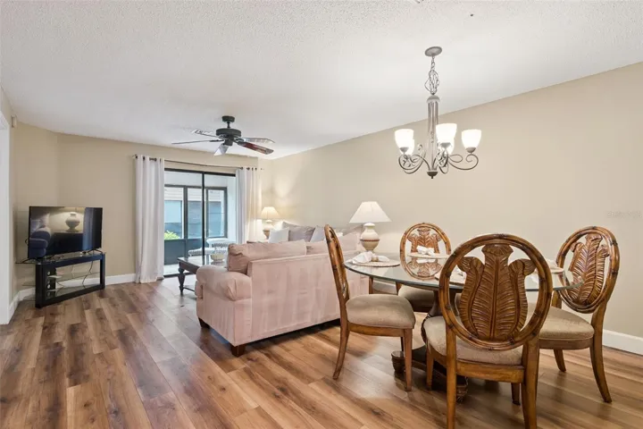 Living Room and Dining Area