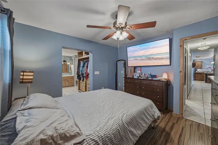 Primary bedroom.