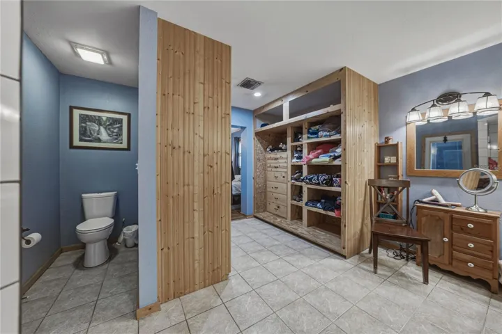 Primary bathroom.