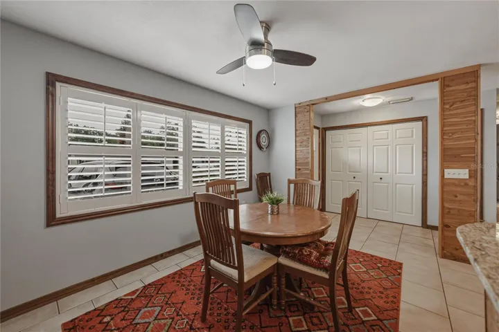Dining area.