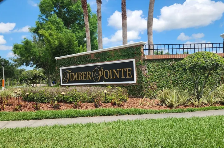 Entrance to Timber Pointe