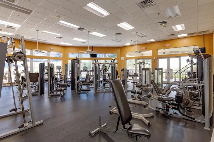 Fully-Equipped Fitness Center