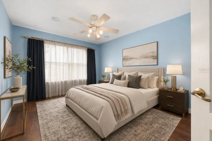 GUEST ROOM VIRTUALLY STAGED