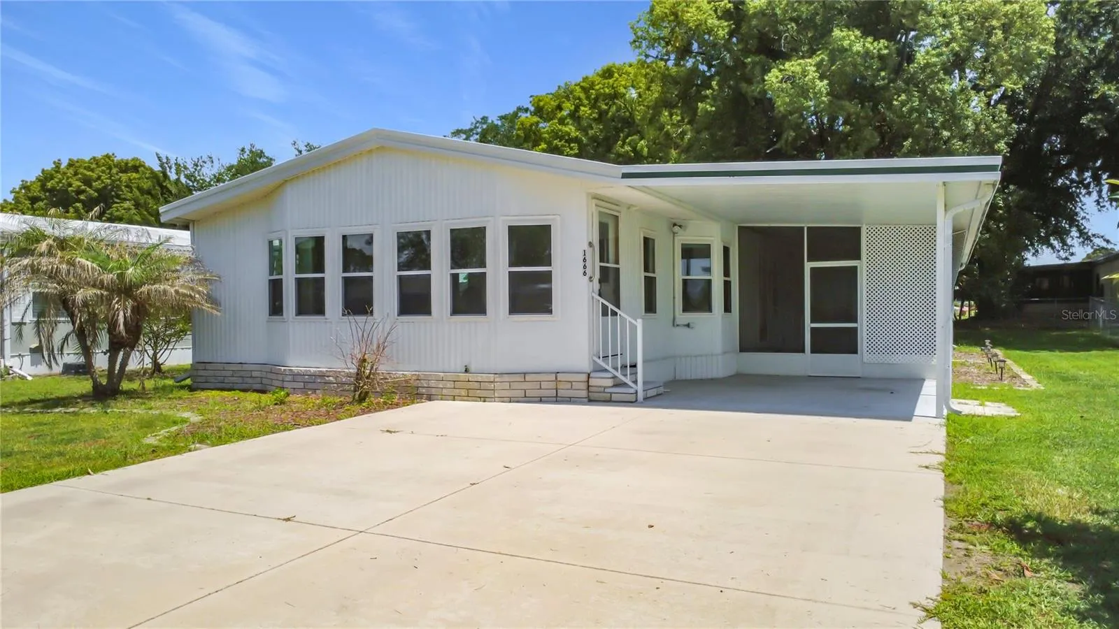 Carport and Parking Area