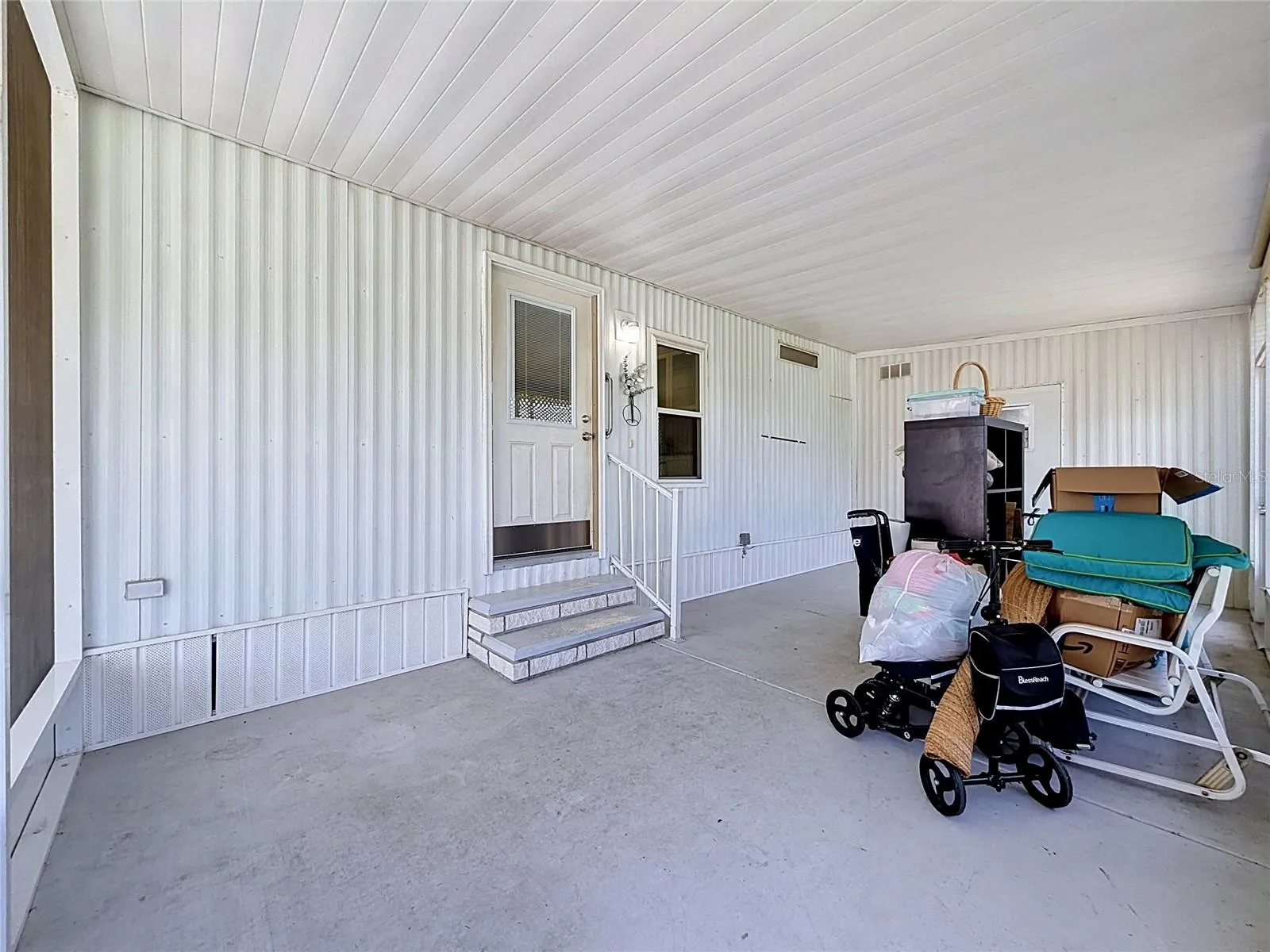 Screened in Room