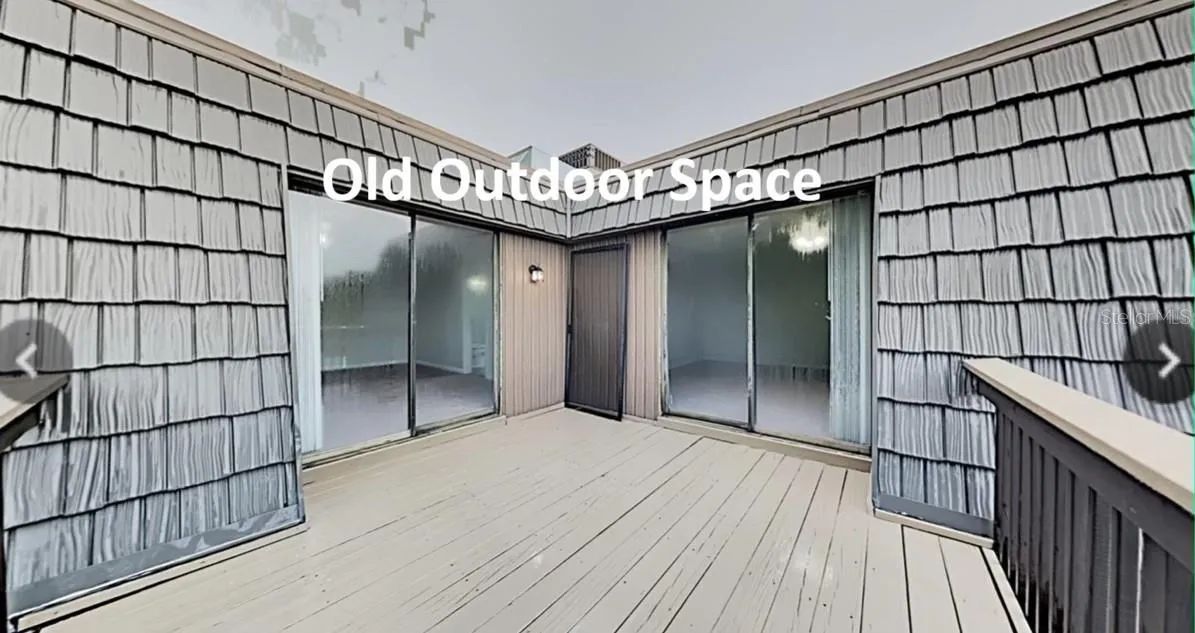 Original Upstairs Outdoor Area, Uncovered