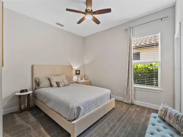 Bedroom three features a private ensuite bathroom with shower and brand new carpeting.