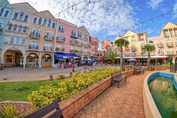 Enjoy shopping and restaurants