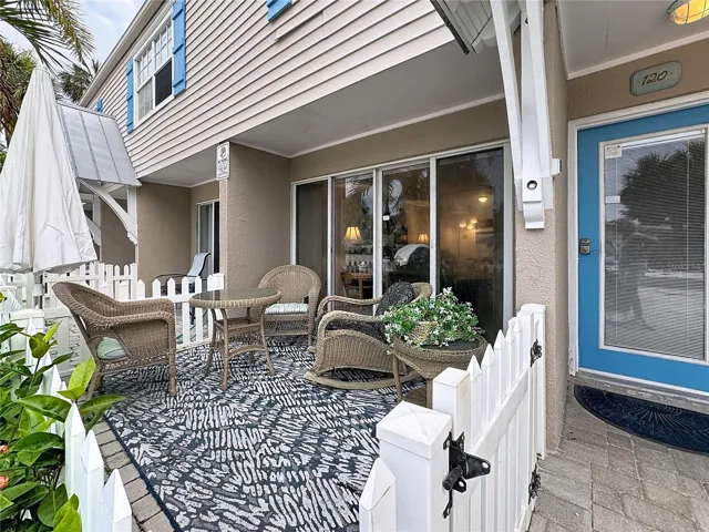Cozy Area Out Front to Sit & Relax