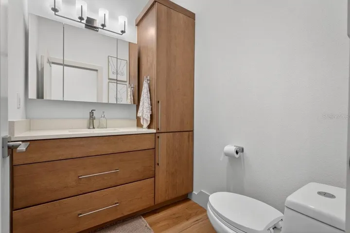 2nd floor half bath