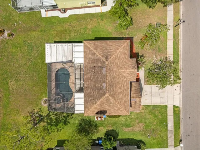 Drone view of Property.