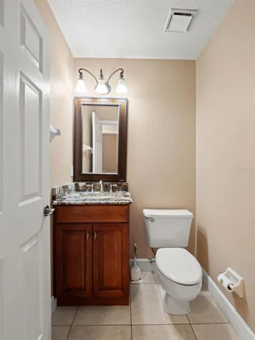 Downstairs half bath.