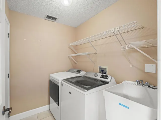 Laundry room with sink!