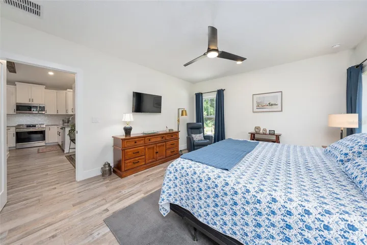 Primary Bedroom with Ceiling Fan