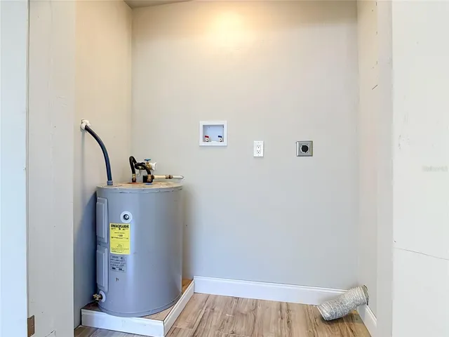 the hot water heater is in good condition