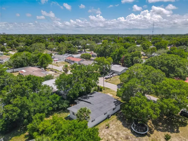 aerial view of