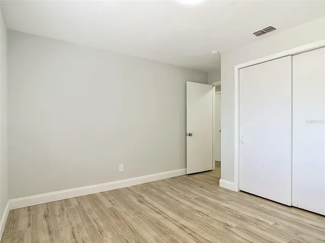 the doorway to the second bedroom