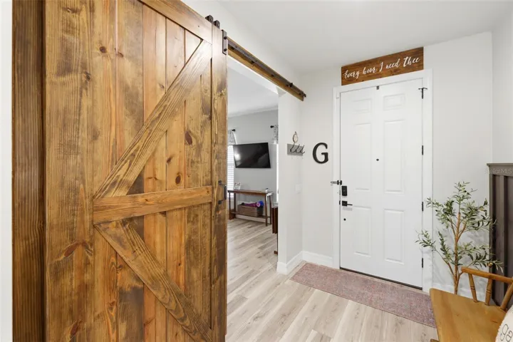 Barn Door to the Den