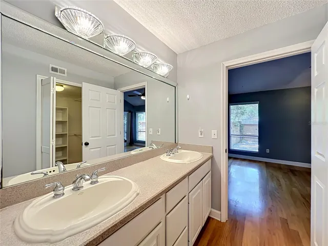 Master Bathroom with Dual Vanity