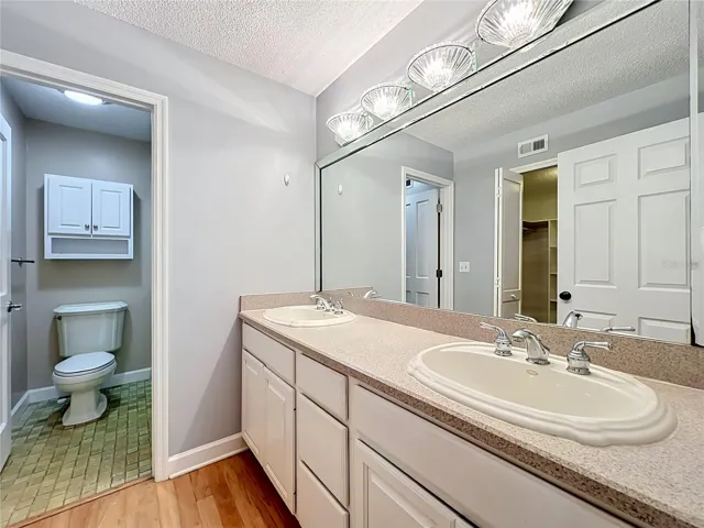 Master Bathroom with Dual Vanity
