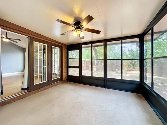 Outdoor enclosed patio