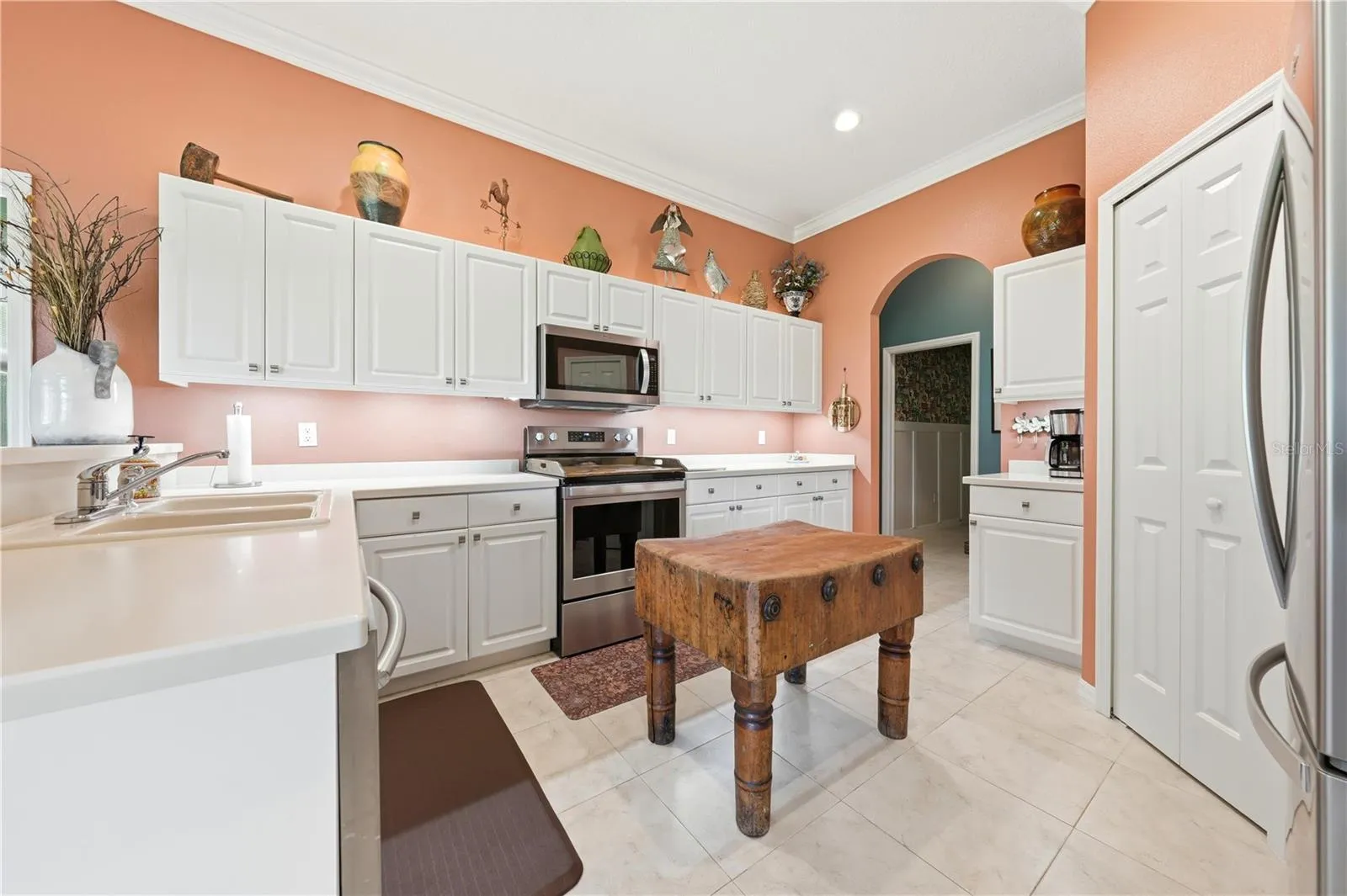 Plenty of counter space for the chef  in the family!
