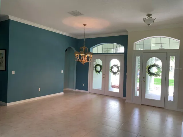 Unique three door design letting in tons of natural light