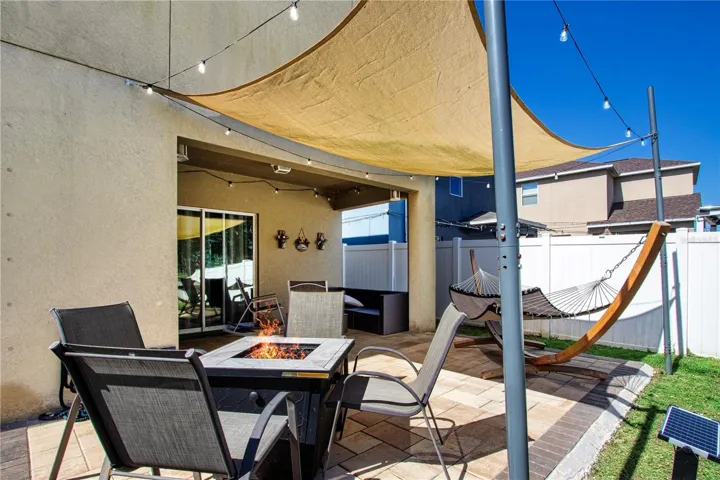 View Of the Back Patio
