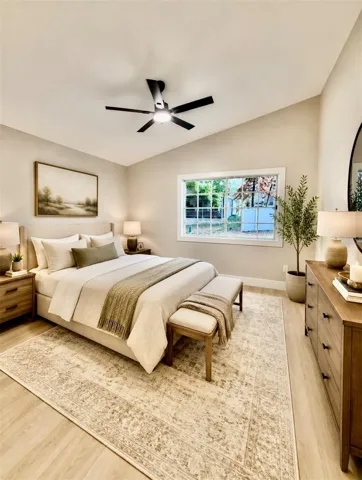 MASTER BEDROOM VIRTUALLY STAGED