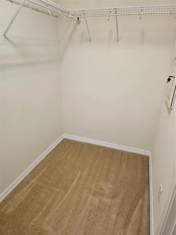 walk in closet Primary Bathroom