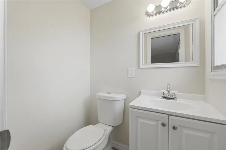 Half Bath in Primary Bedroom