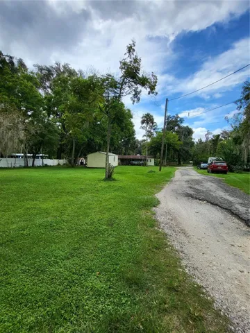 Driveway and front