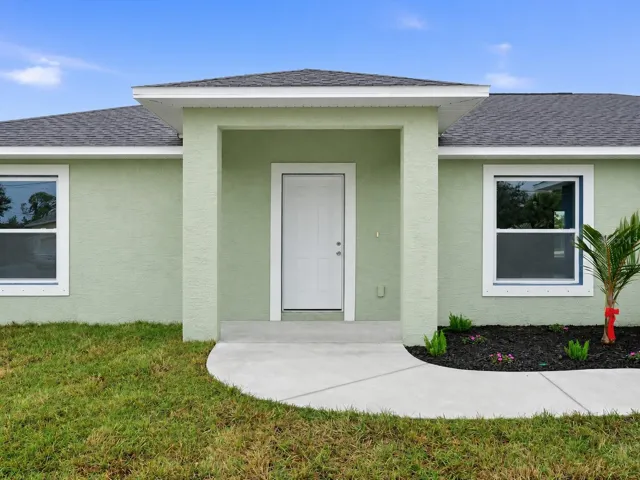 Front exterior enterance