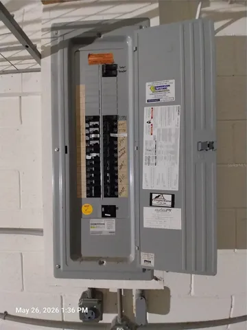 Electrical Panel/Garage