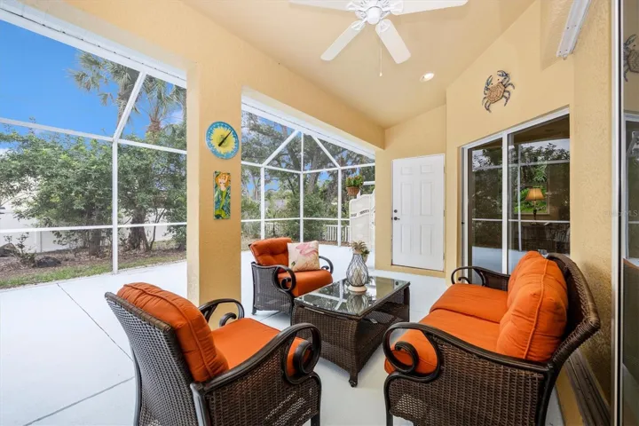 Screened-in Lanai